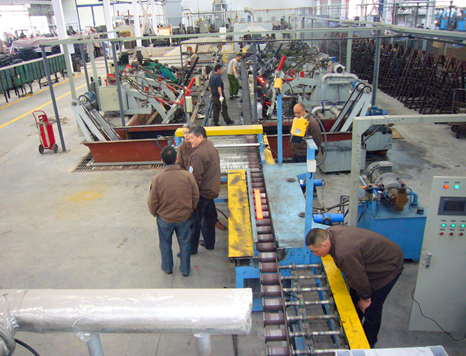 Chongqing 3403 factory plate spring heat treatment line